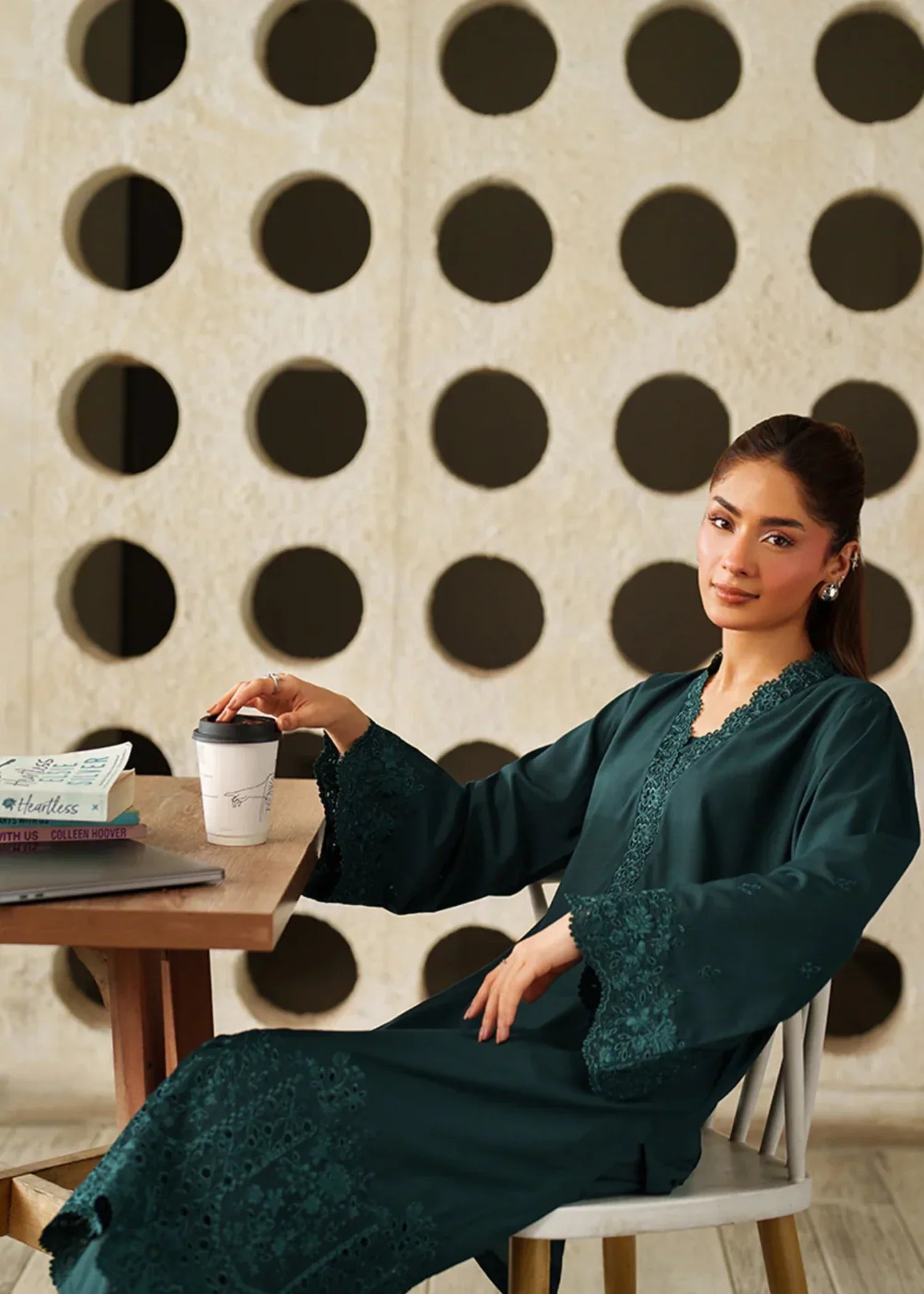 Azure Frozen Fern Women 2pcs