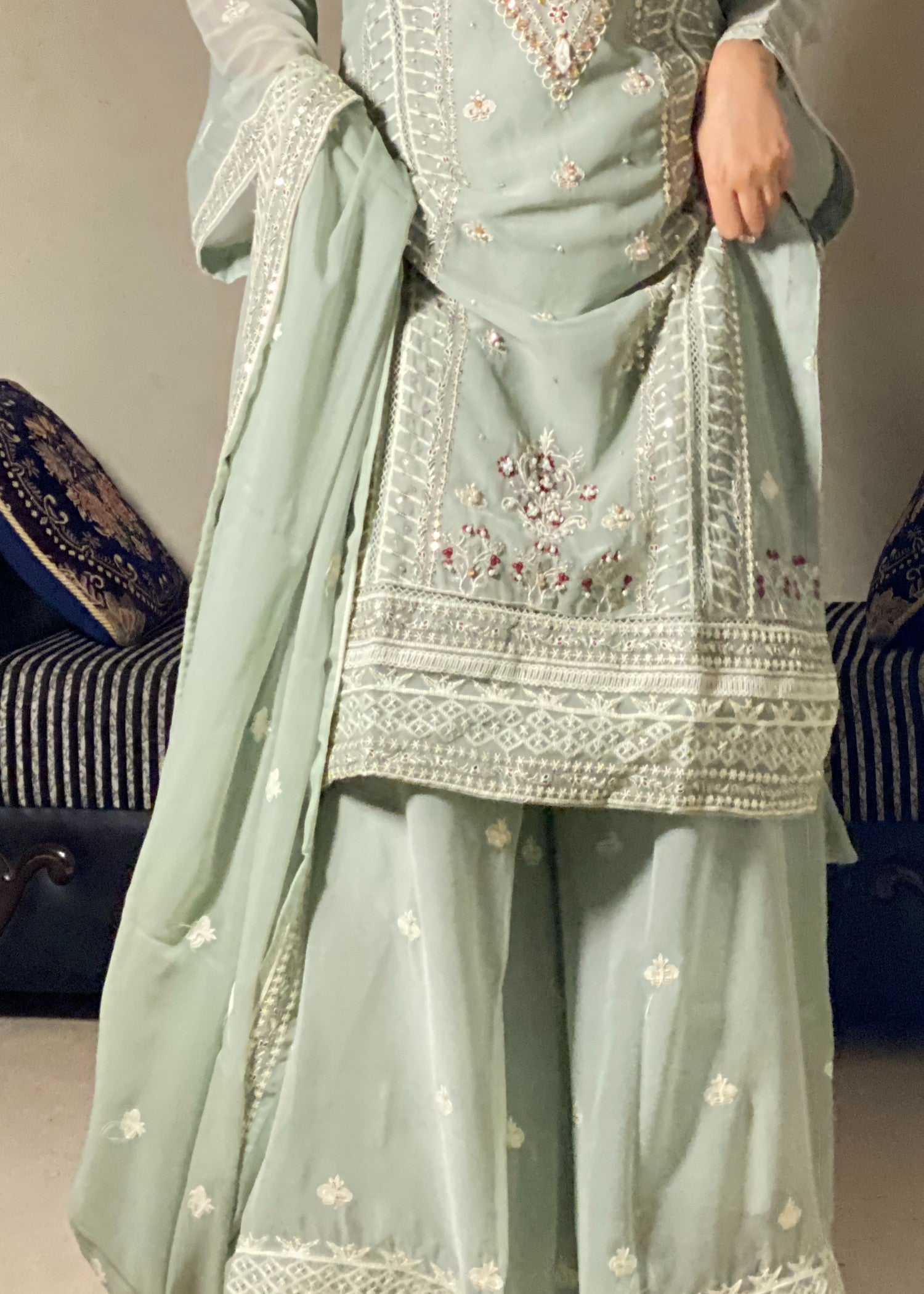 Four Season Boutique AIZAL TEA GREEN Women 3pcs