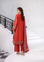 Bin Tayyab (BT006403 RED) Women 3pcs