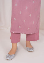 Yolo Pret Embroidered Silk Karandi with Embroidered Border Shawl AML W25 0032 Women 3pcs