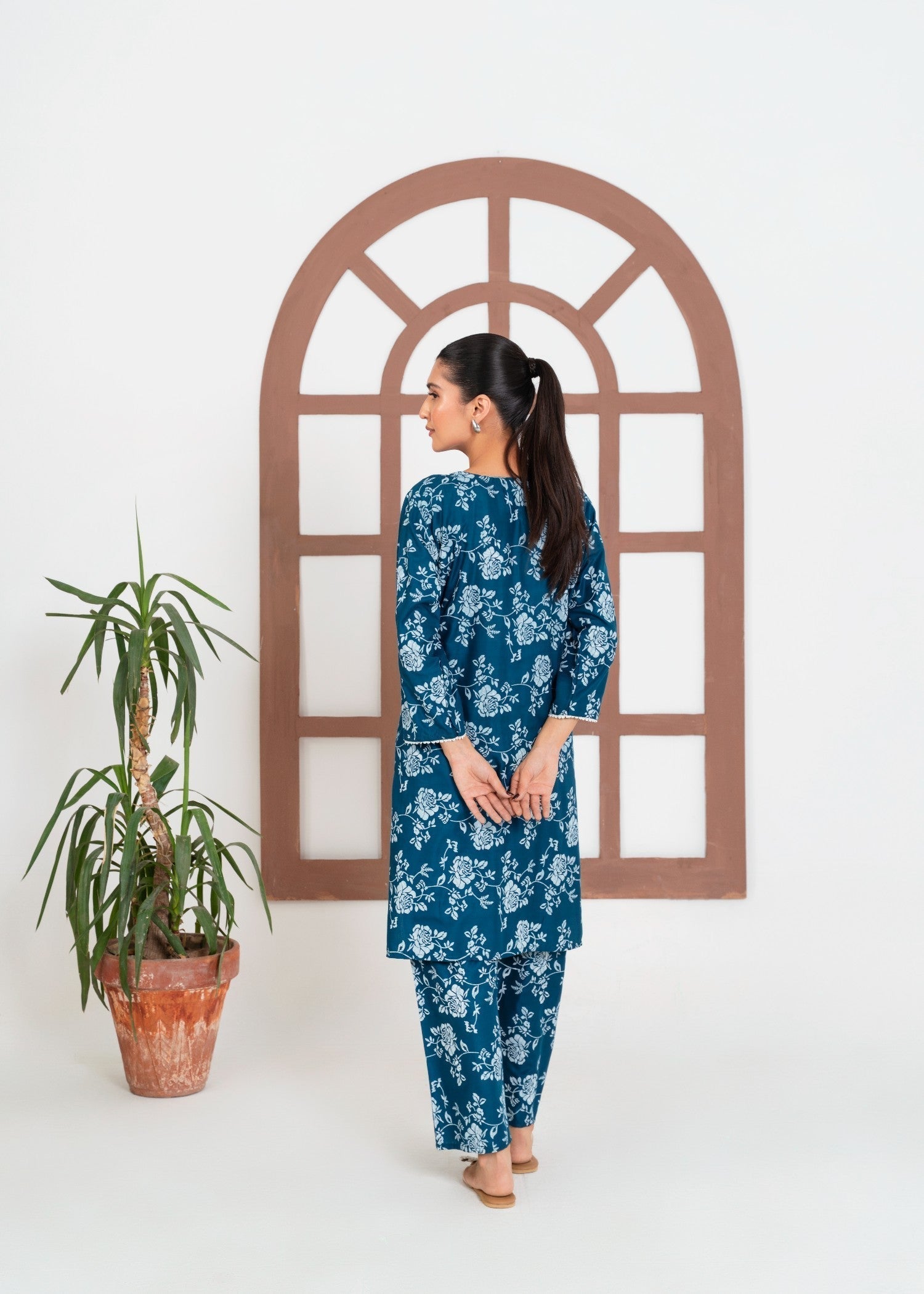 Stylish Collection ROSE TEAL Women 2pcs