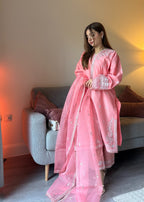 The Turkish Wear Pink Punch Women 3pcs