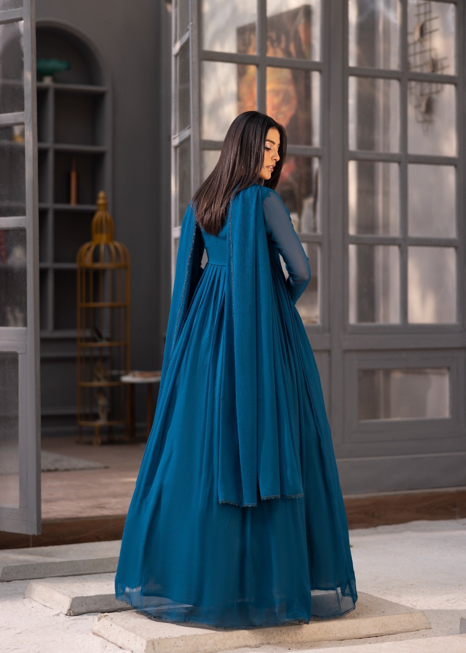 Alyssa TEAL BLUE ALM06 Women 2pcs