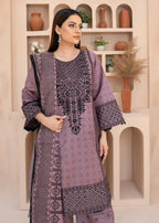 Inaaya Fashion Shama Mauve Women 3pcs