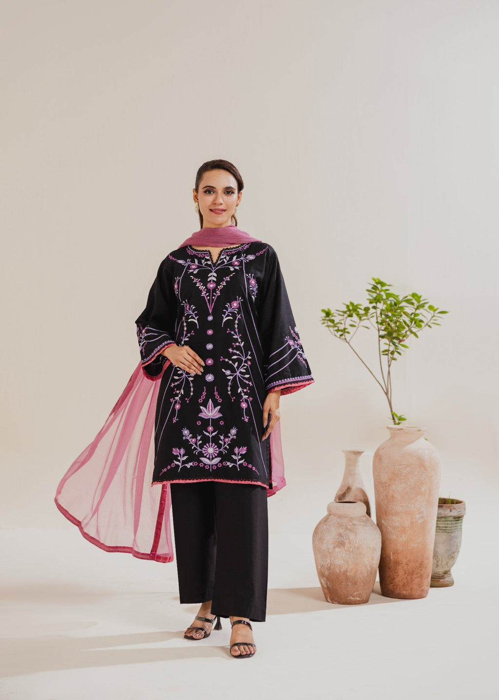 Zeephire ZARA EMB Women 3pcs