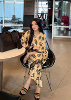 Bin Fatteh Fashion New Petal Women 2pcs