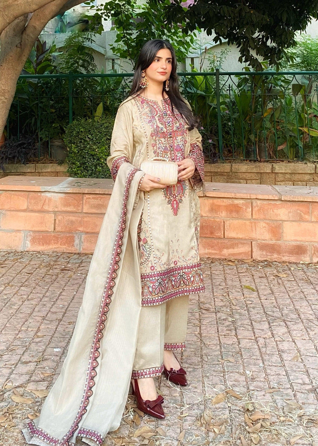 Zarqun 2519 Silk Women 3pcs