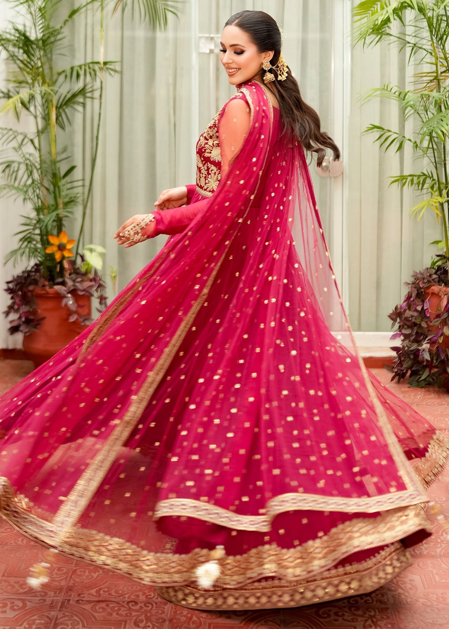 Rang-e-Haya Rosella (Maroon) Women 3pcs