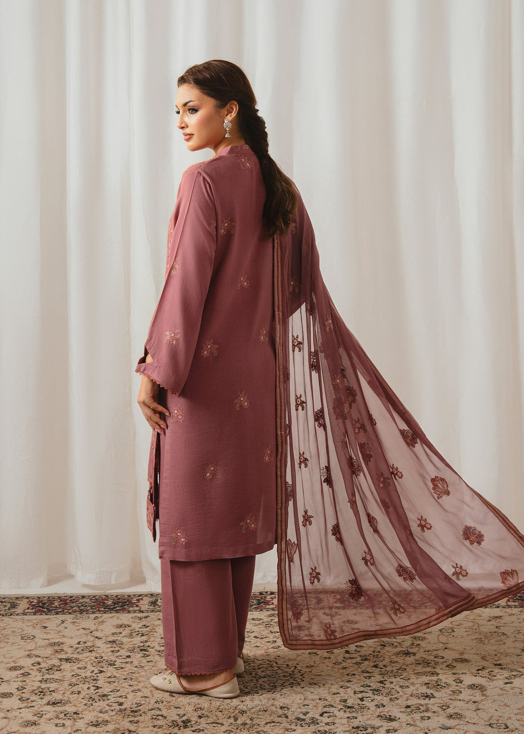 Zoya&Zafar Dusky Bloom Women 3pcs