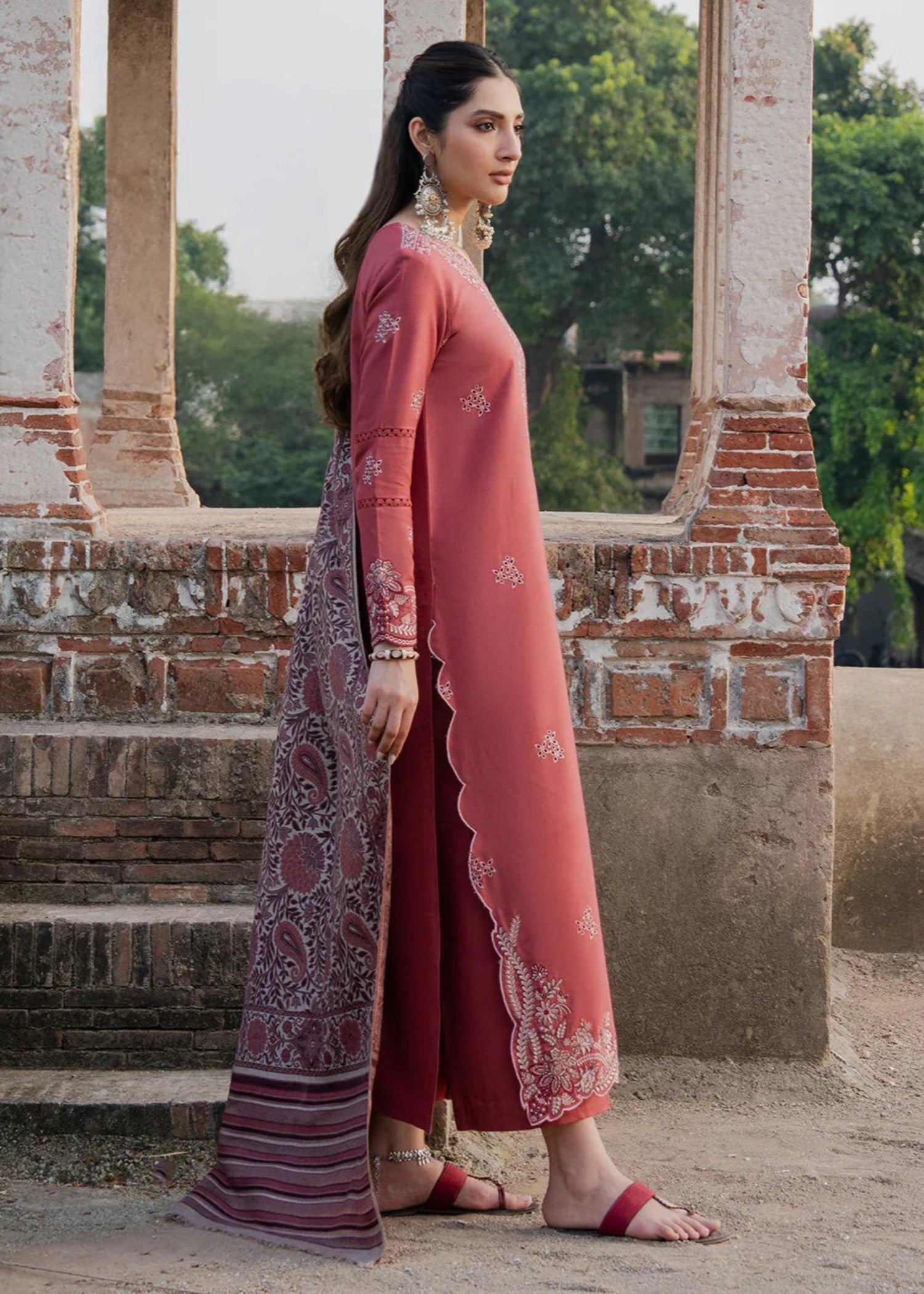 Chaudhary Arts Adan Embroiderd Women 3pcs