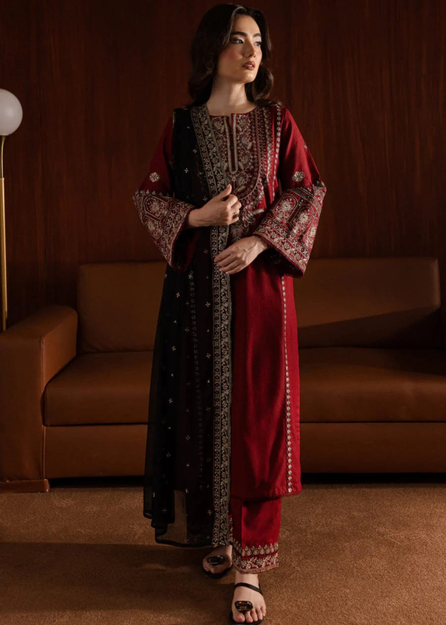 Tehzeeb Libas ROYAL PRET EMBROIDERED Women 3pcs