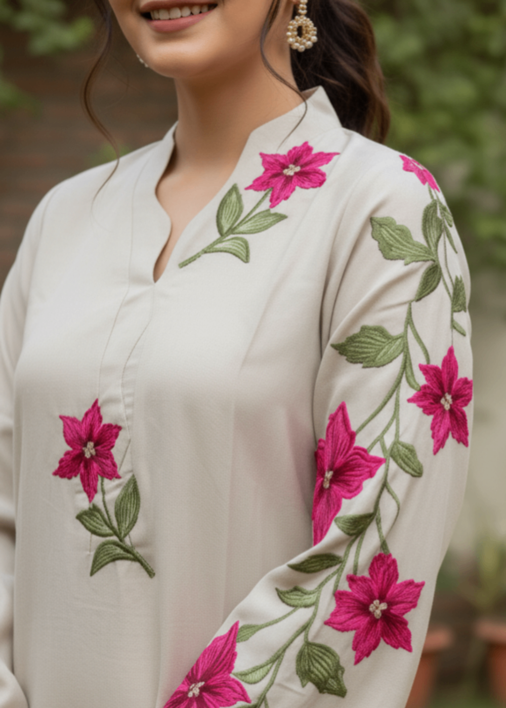 Sahibas By Mirza Miray Ivory Women 2pcs