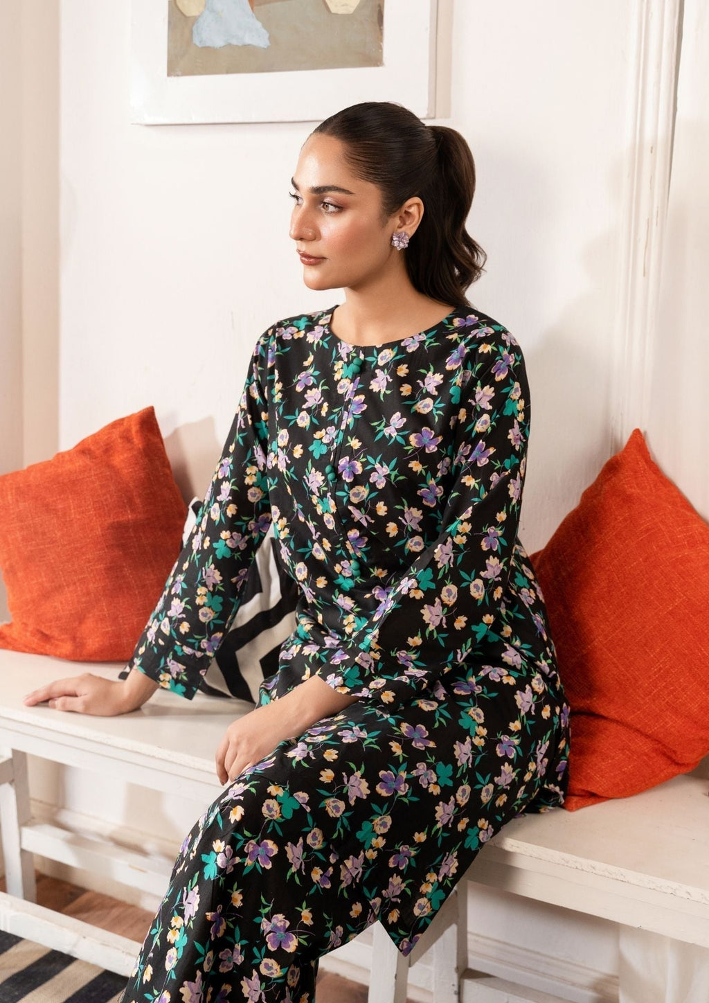 Yolo Pret Digital Print Lawn GULMEENA G25 0023 Women 2pcs