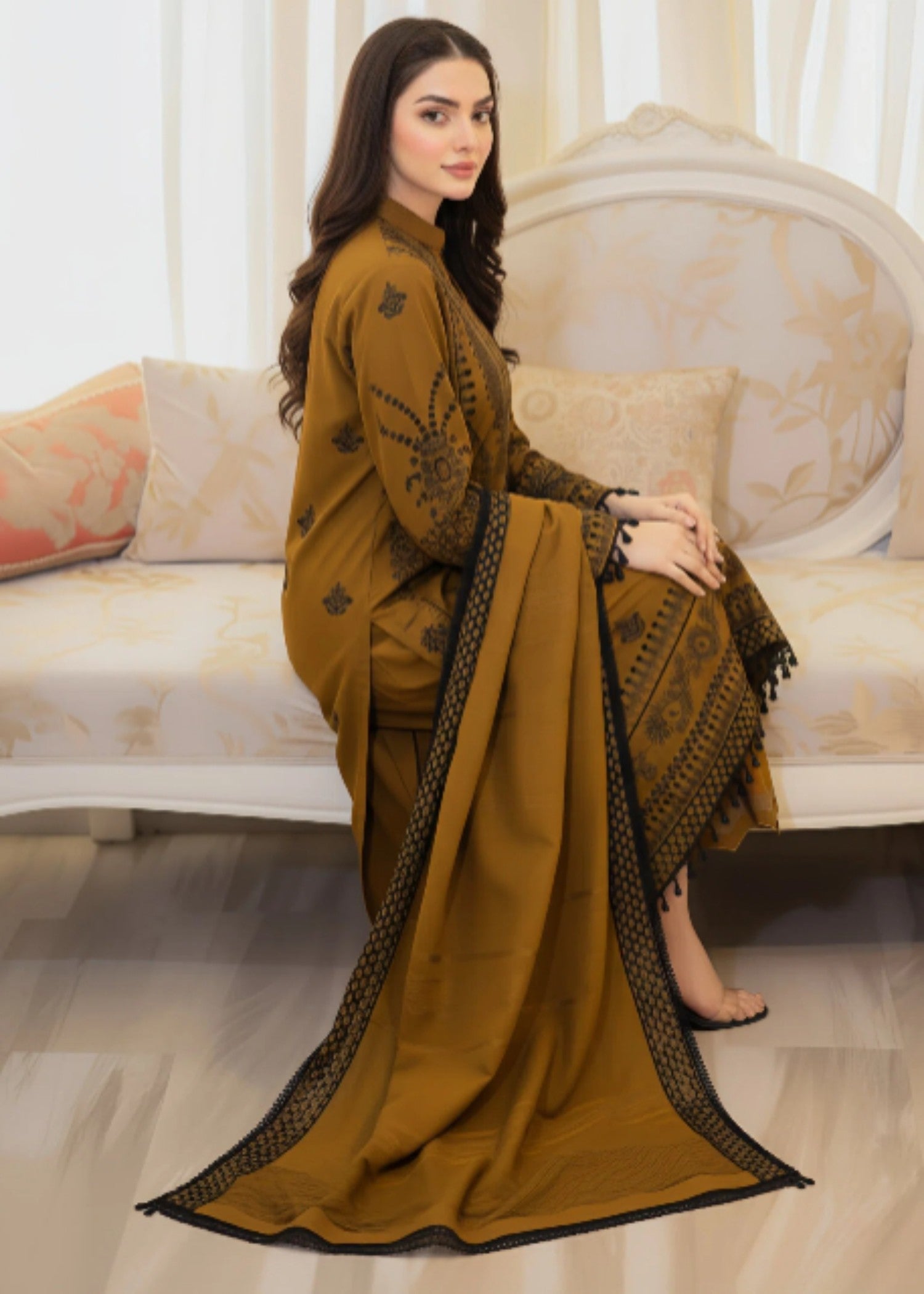 Zeephire TAHZEEB Women 3pcs