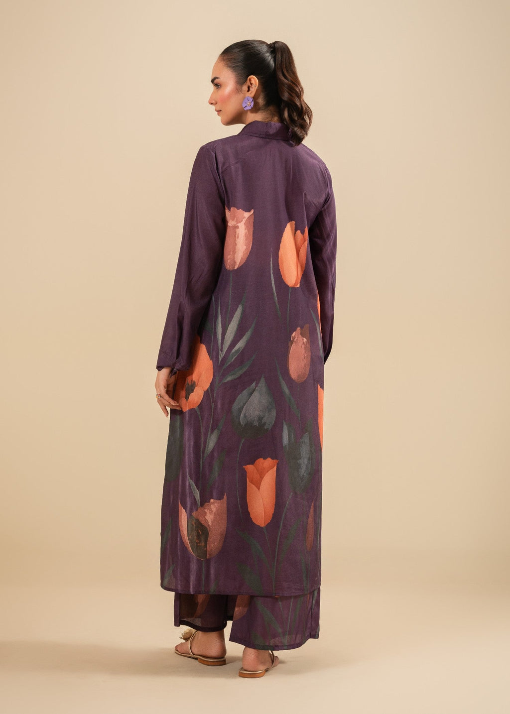 Akhrot Clothing Mulberry Flora Women 2pcs