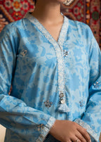 Zellbury WPS2521609 sky blue 007 Women 2pcs