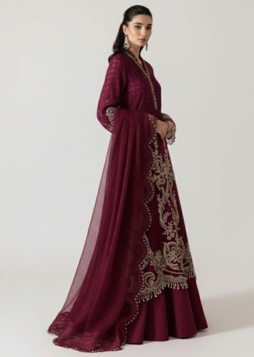 Malhaar MAL AL 4229 WED V1 25 Women 3pcs