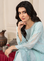 Four Season Boutique DIL ROOP ICEBLUE Women 3pcs