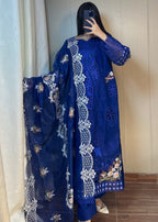 Suits By Sadia BLUE ELEGANCE Women 3pcs
