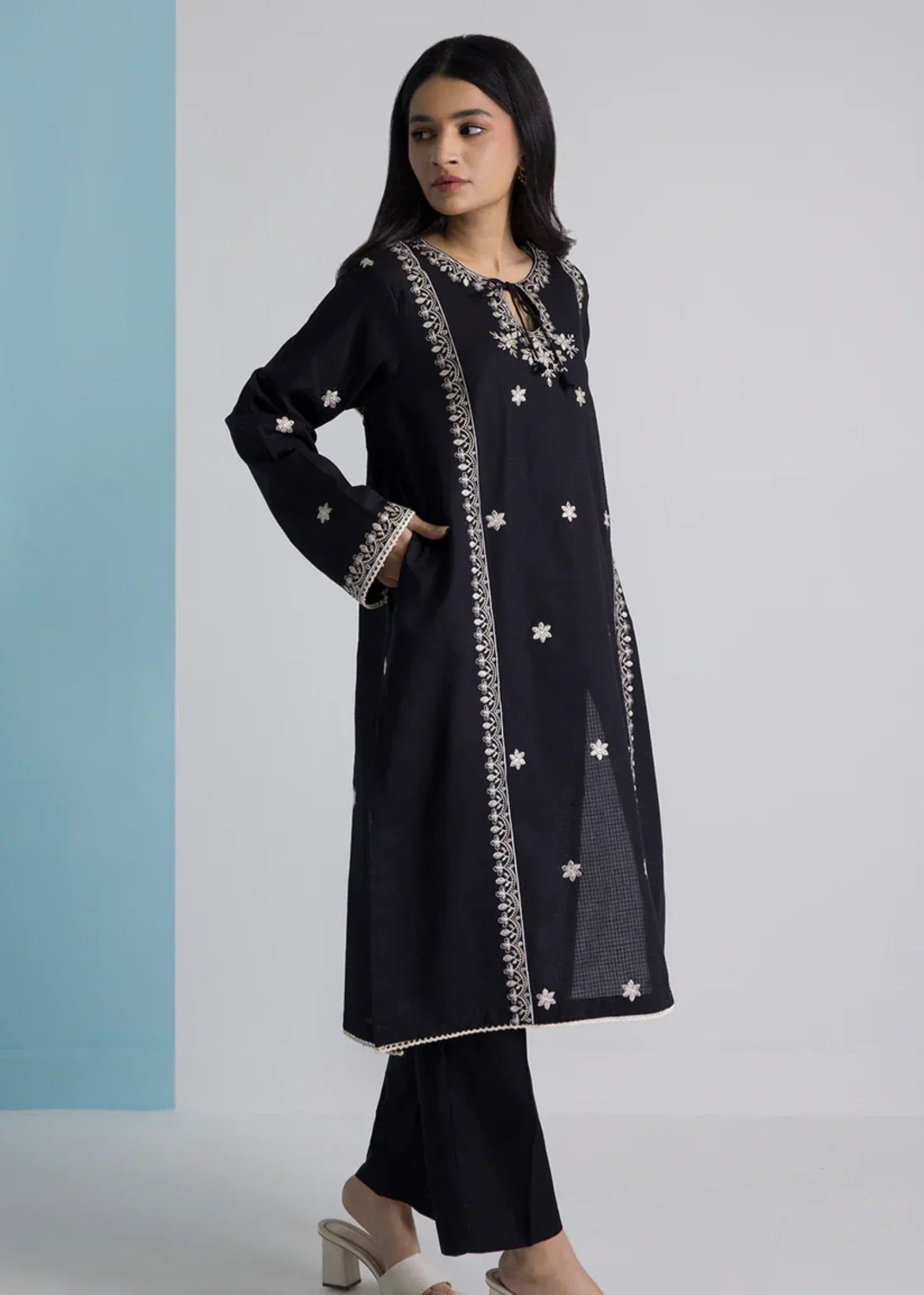 Zellbury WPS2521980 Black Women 2pcs