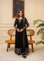 Alyssa BLACK MAXI ALL304 Women 3pcs