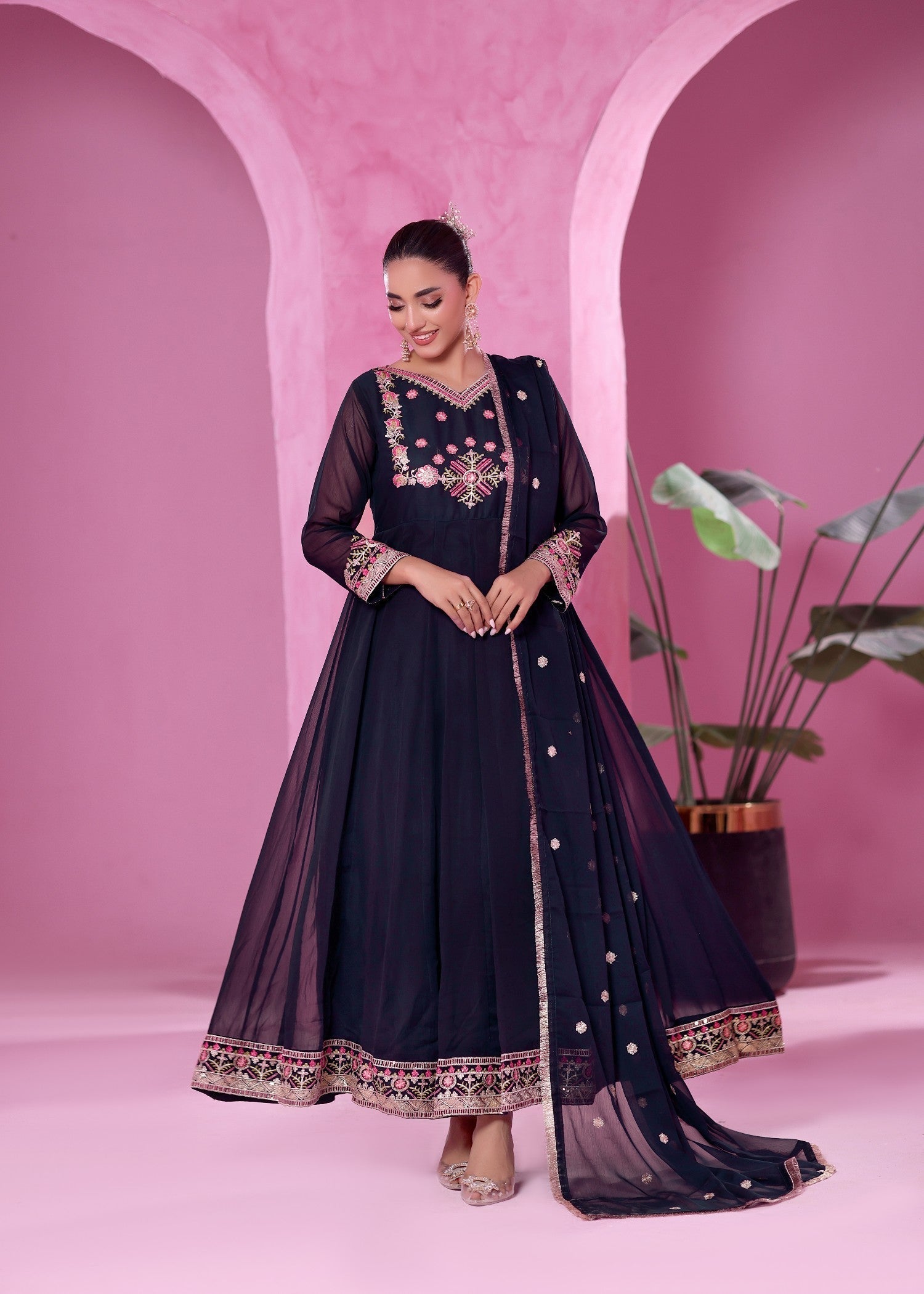 Abaan Zohan Zeenat Blue Women 3pcs