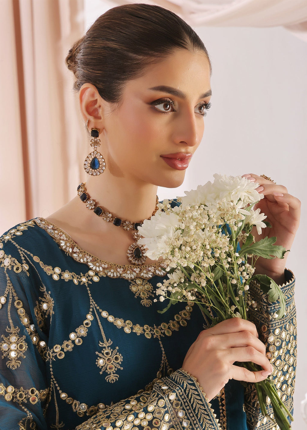 Ayesha Closet GUL BAHAR TEAL Women 3pcs