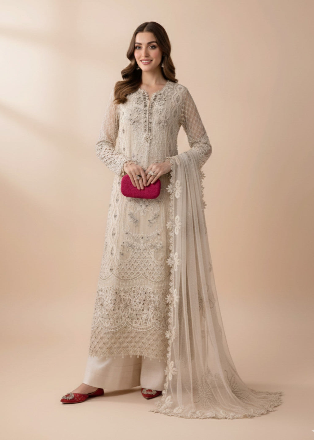 Malhaar Mal AL 4227 WED V1 25 Women 3pcs