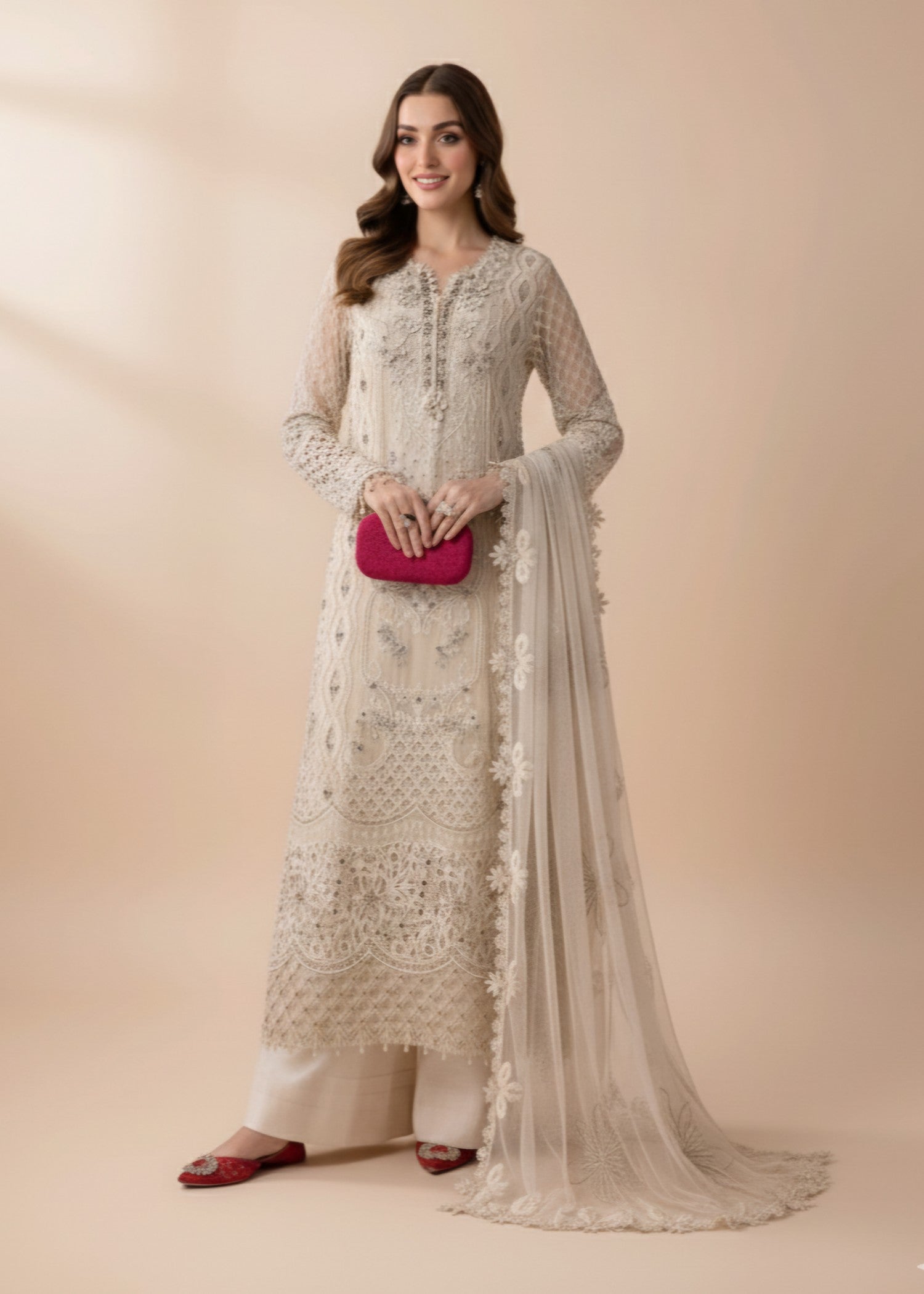 Malhaar Mal AL 4227 WED V1 25 Women 3pcs