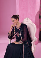 Abaan Zohan Zeenat Blue Women 3pcs