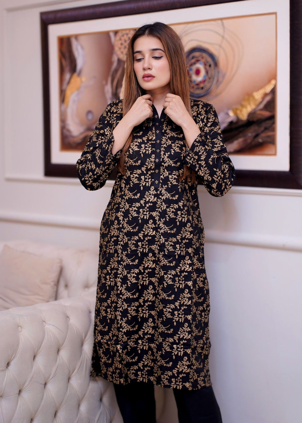 Zeekstore D138 Printed Set Women 2pcs