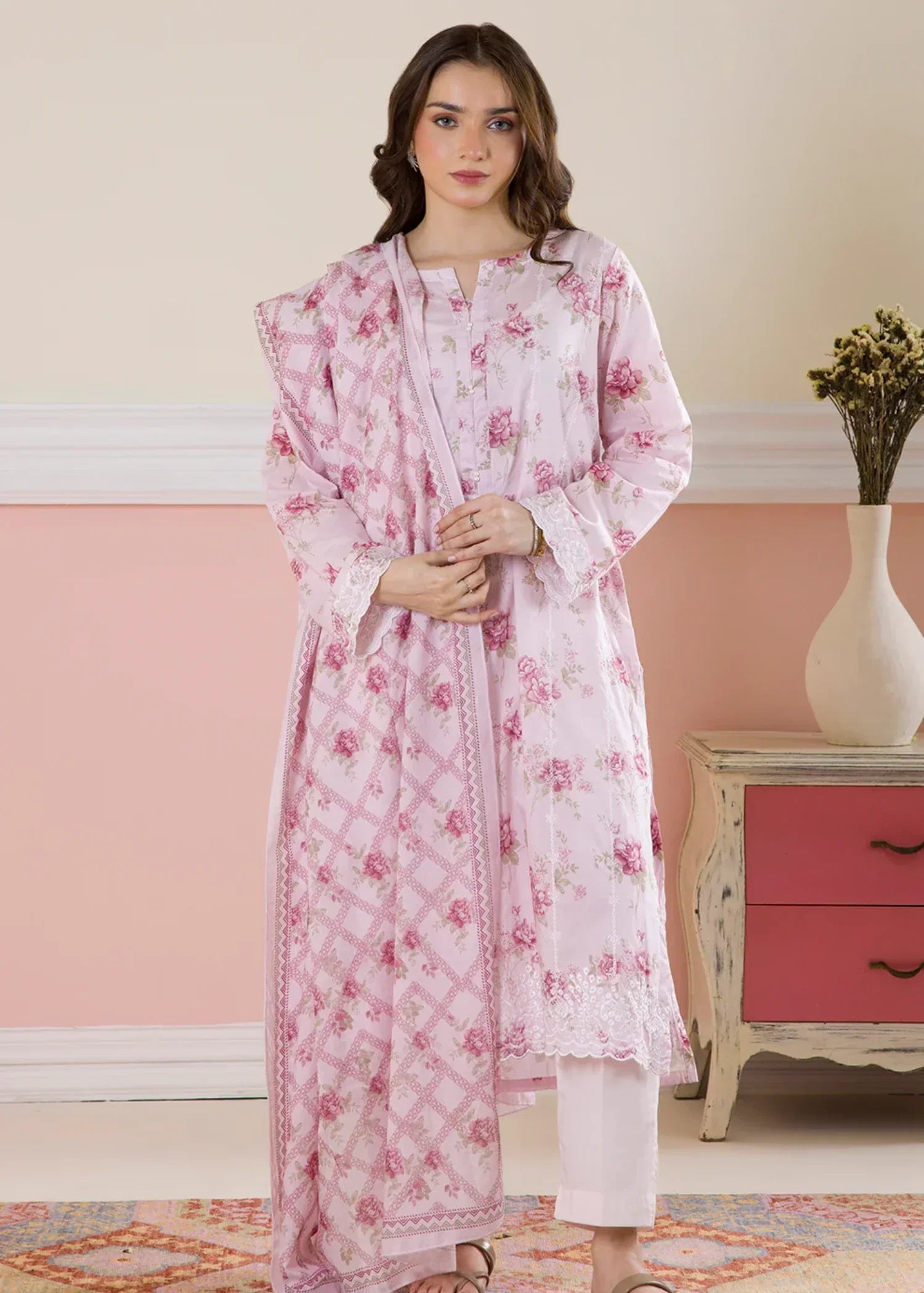 Zellbury WPS2531988 Pink Women 3pcs