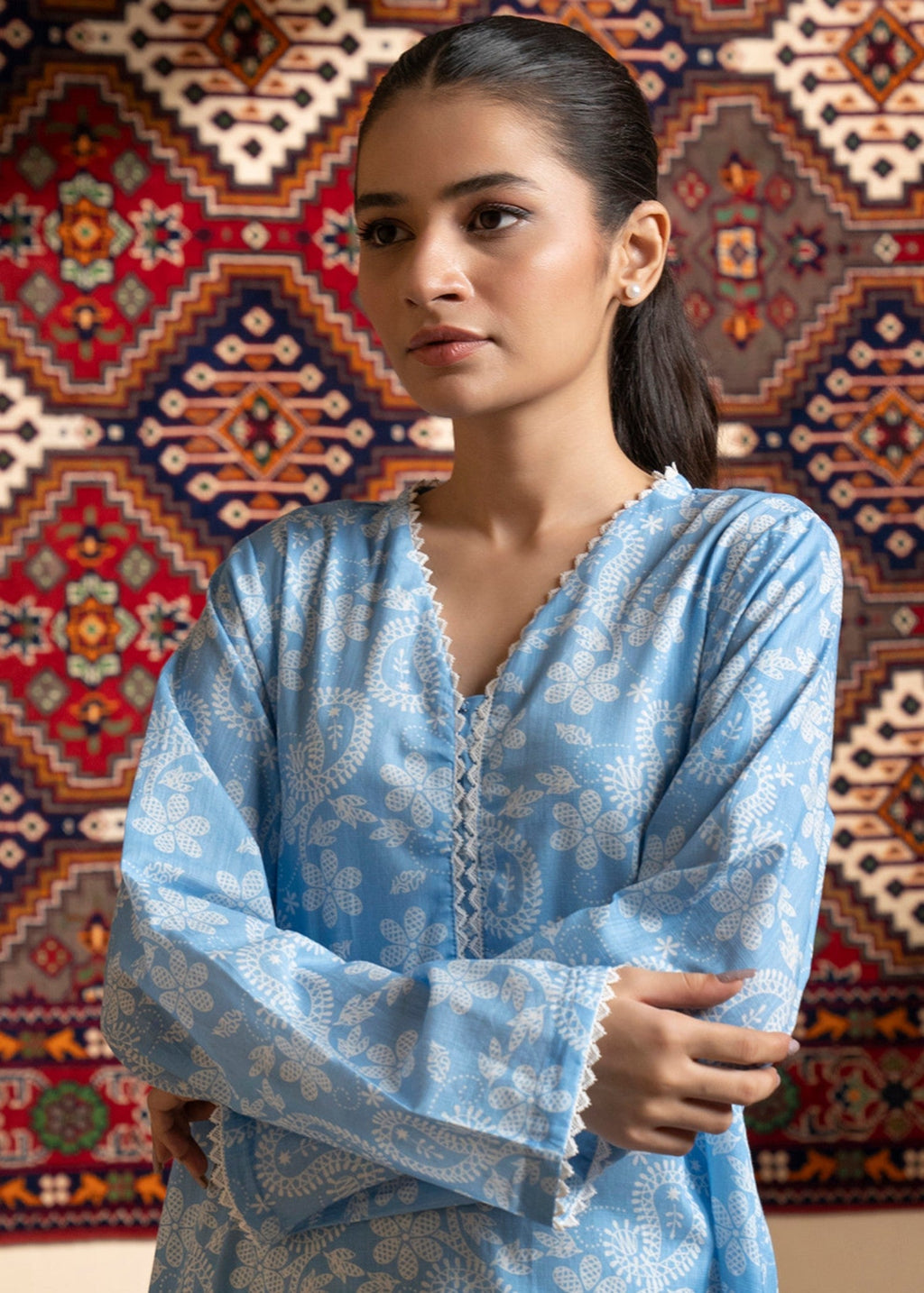 Zellbury WPS2522294 Sky Blue Women 2pcs