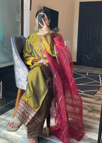 Shehroz Fashion Royal Rouge Women 3pcs