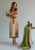 Virrora.Pk Multi Beige Emb Women 3pcs