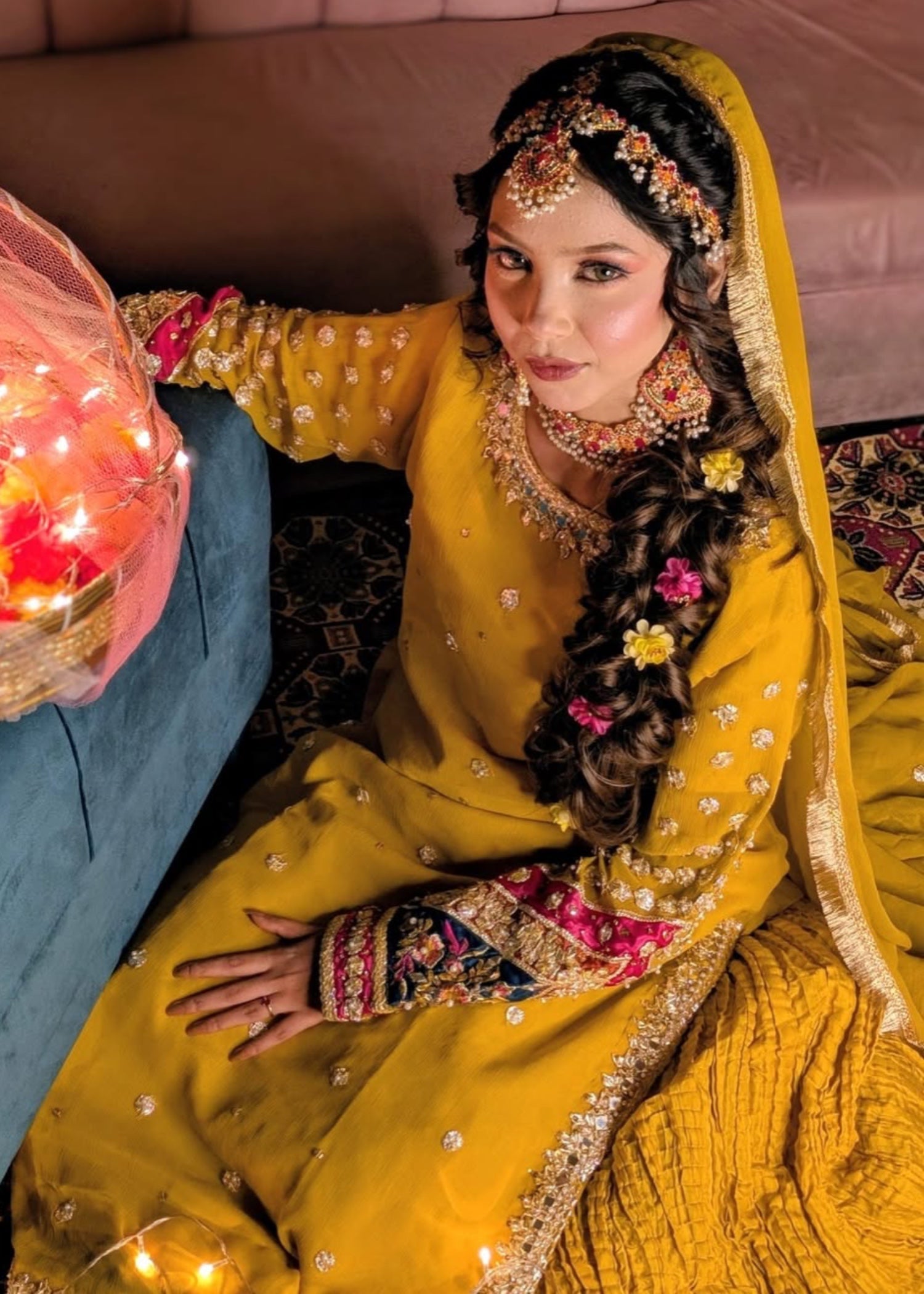 Suits By Sadia MEHANDI HALDI Women 3pcs