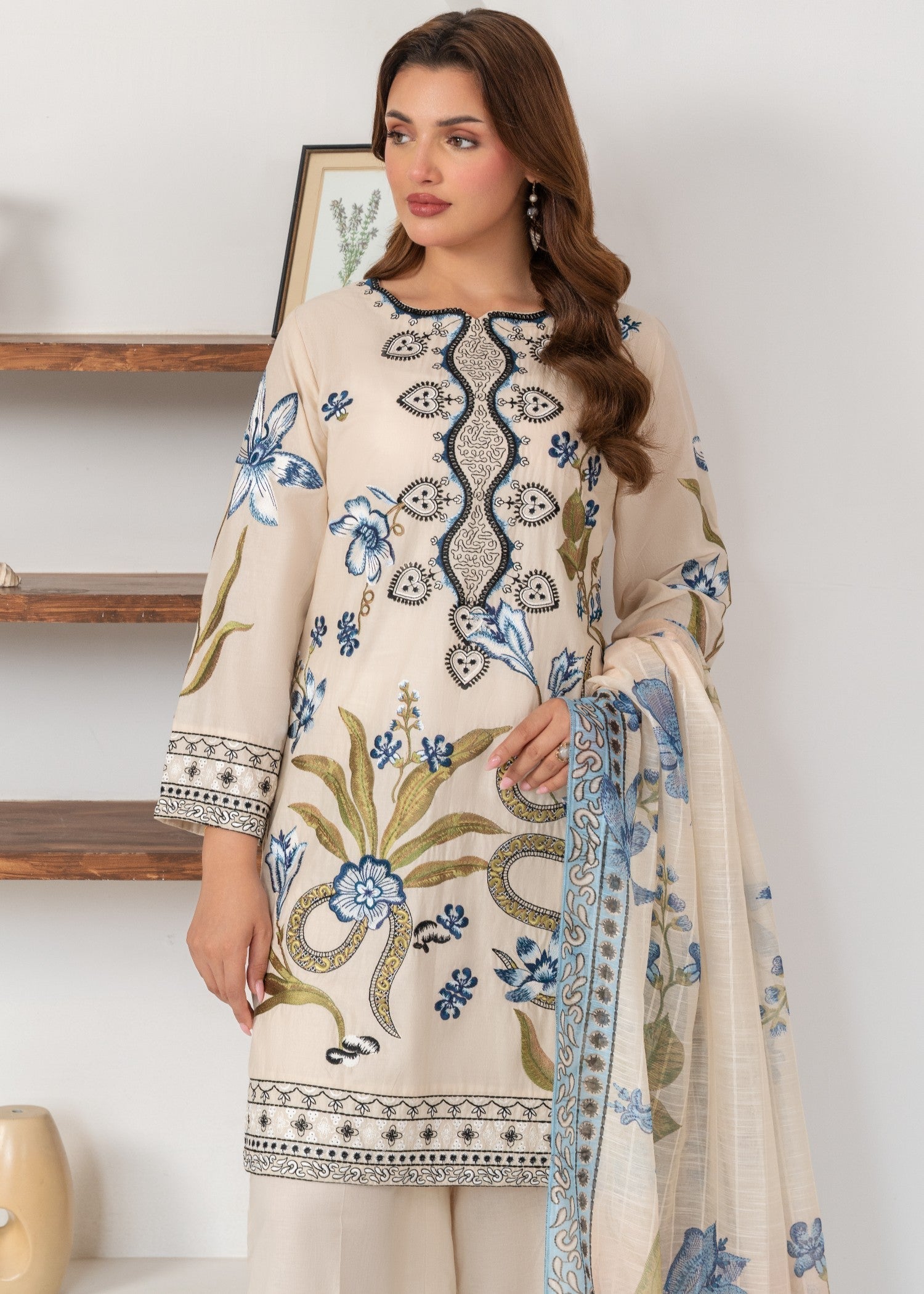 Sahibas By Mirza Zarqaa Women 3pcs
