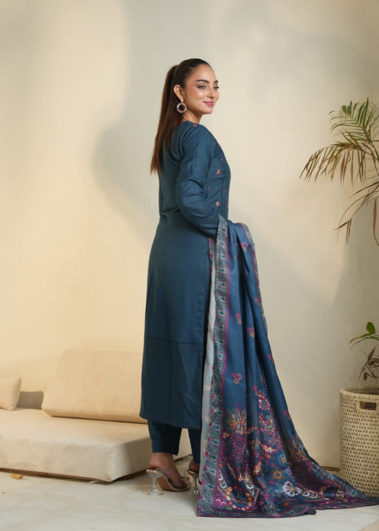 Designer Rack Dhanak luxury embraided zink Women 3pcs