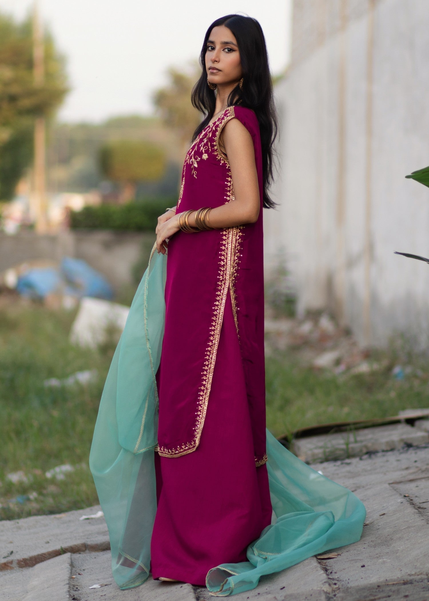 Jaamapk Raqs e Zar Stitched Women 4pcs