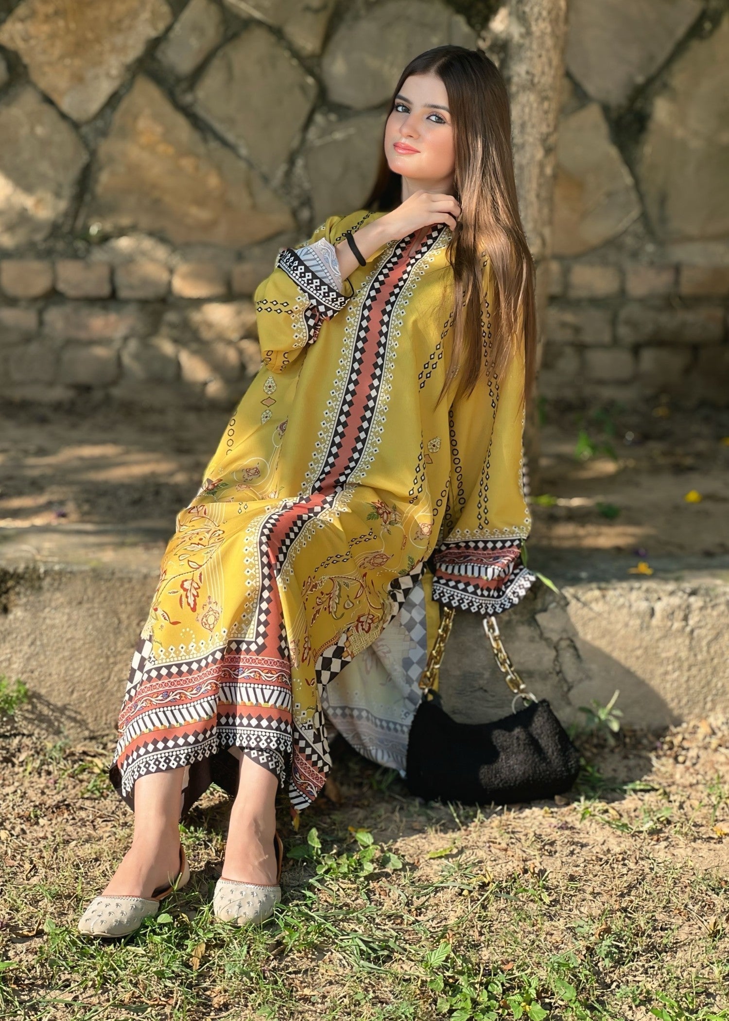 Tehzeeb Libas HASEEN DIGITAL Women 2pcs