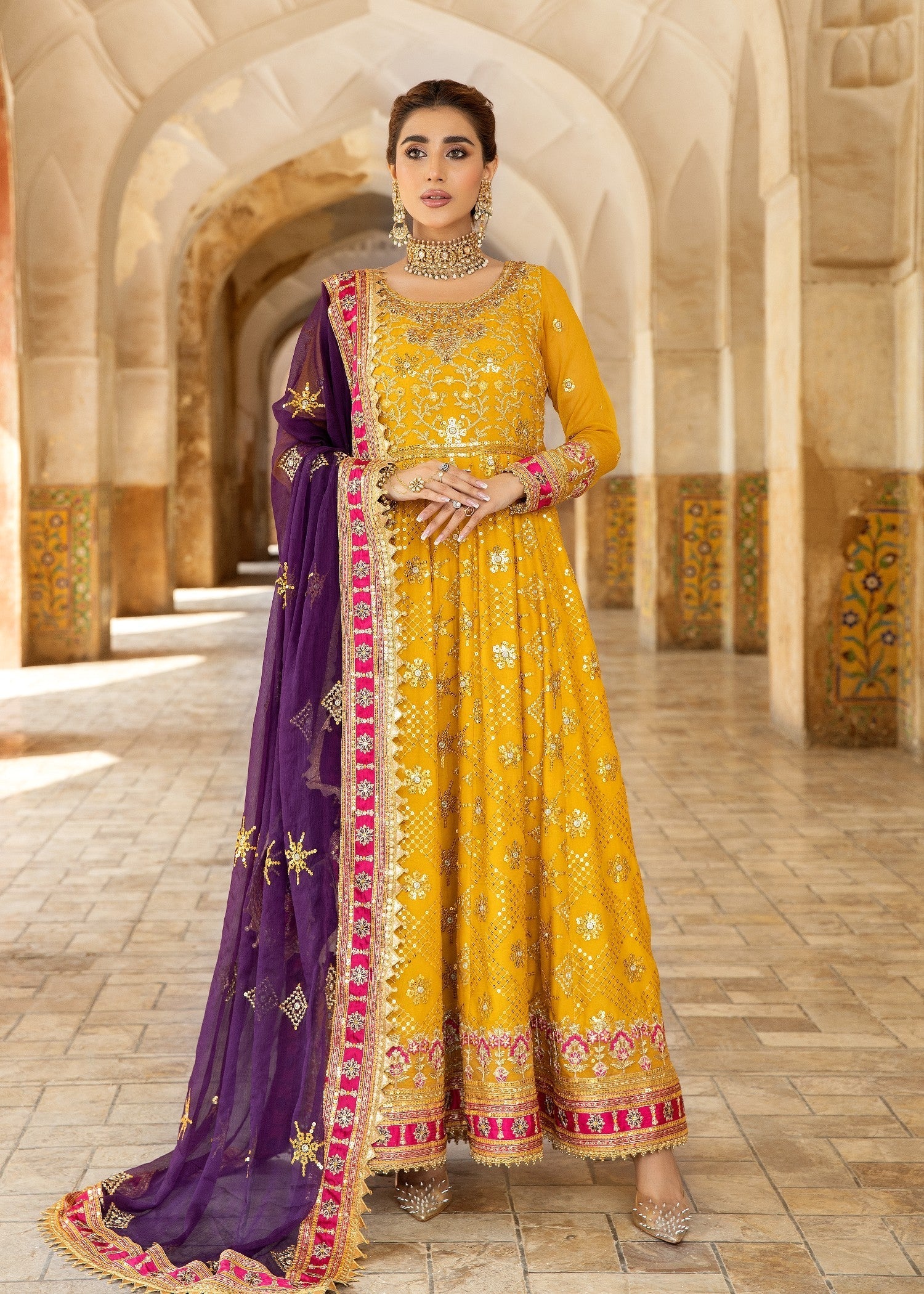 Mohagni MGM 06 CHIFFON Women 3pcs