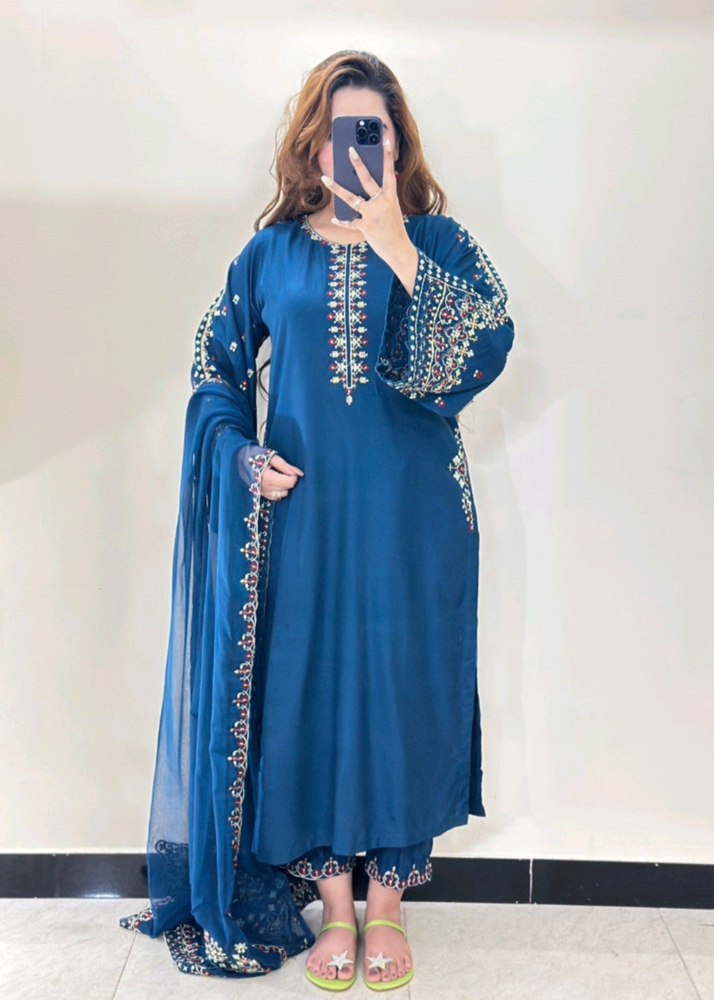 Tehzeeb Libas MASHAAL EMBROIDERED Women 3pcs