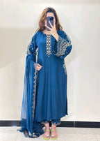 Tehzeeb Libas MASHAAL EMBROIDERED Women 3pcs