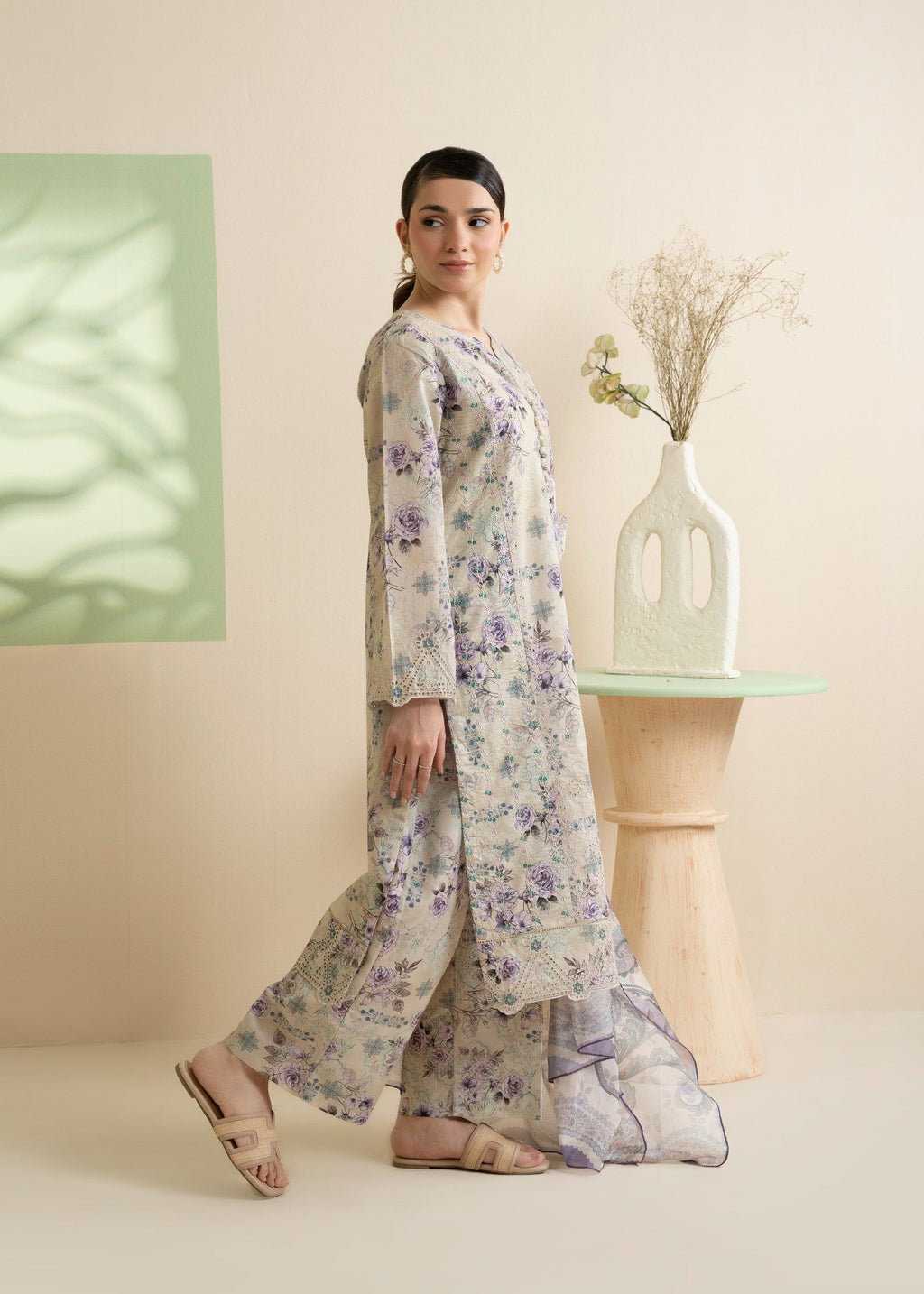 Zellbury WPS2532609 Cream Women 3pcs