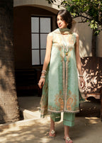FIRDOUS Stitched Printed Lawn D146 Mintaya Women 3pcs