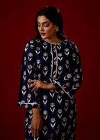 Zeenat & Zoha Navy Glow Women 2pcs