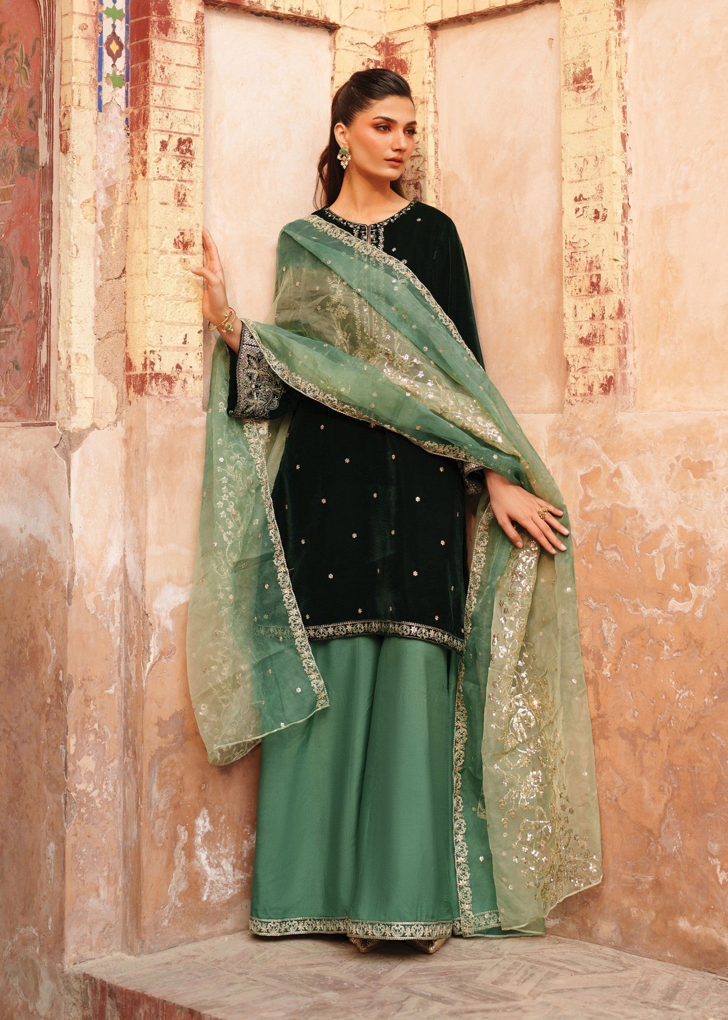 Garnet Clothing Gulnoor Women 3pcs