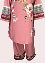 Fabbywear Dori Co ord (Shirt & Trouser) Pink Women 2pcs