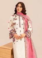 Sahibas By Mirza Huda White Women 3pcs