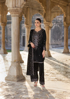 Bin Tayyab BT006529 BLK Women 3pcs
